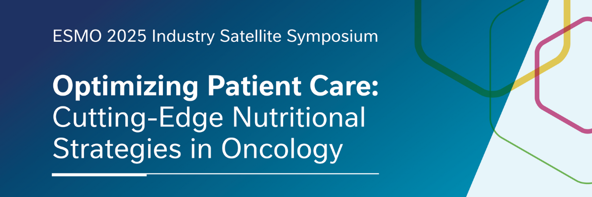 Nestlé Health Science ESMO symposium Banner