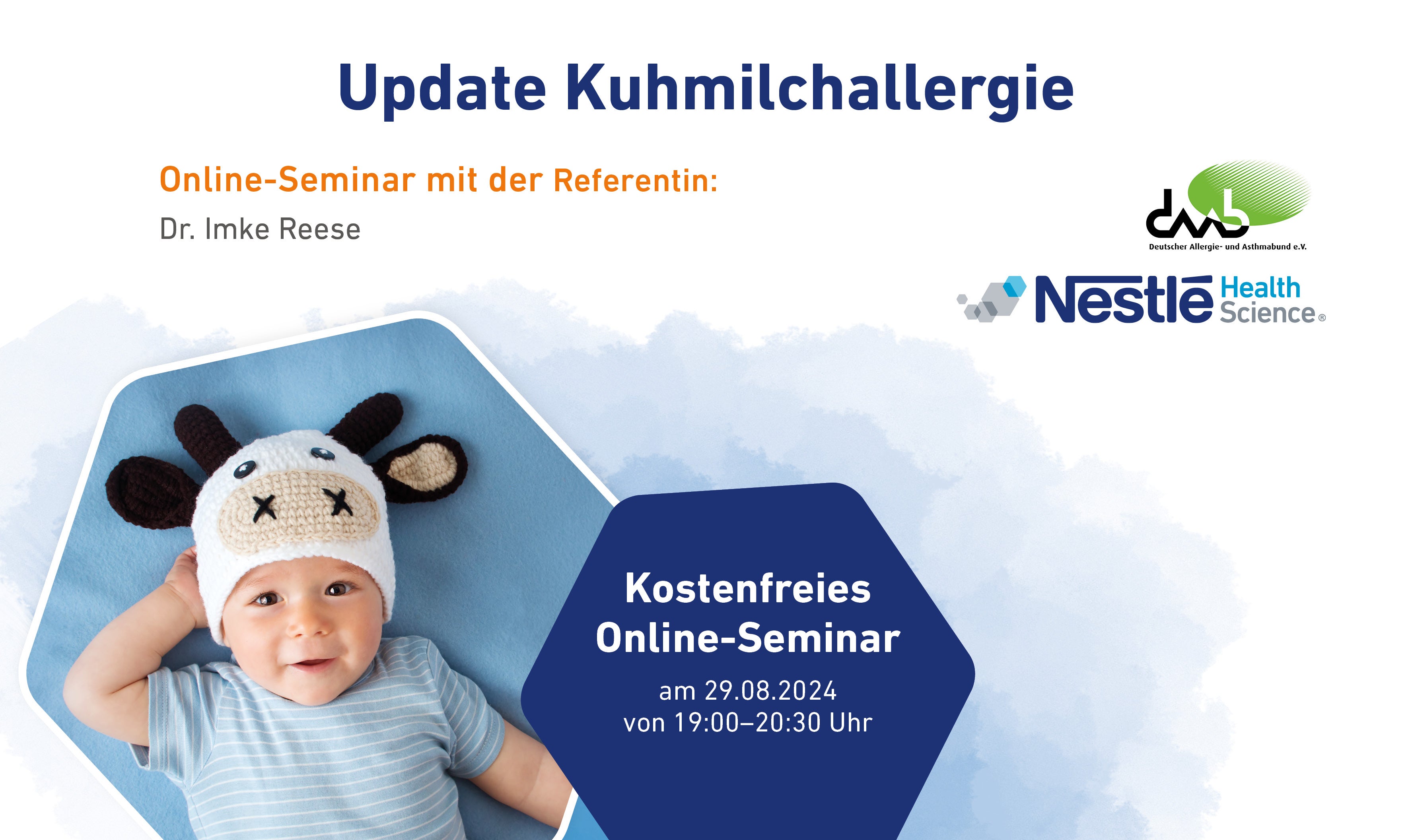 Kostenfreies Webinar: Update Kuhmilchallergie